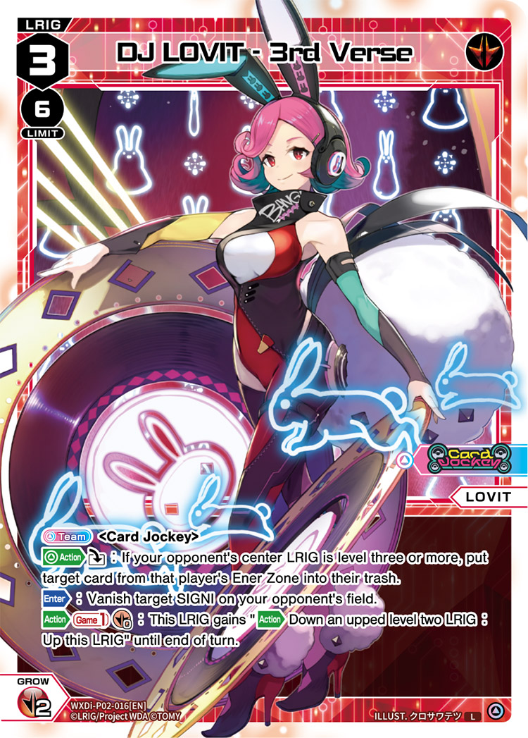 DJ LOVIT - 3rd Verse | WIXOSS Wiki | Fandom