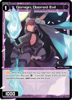 Gamigin, Doomed Evil | WIXOSS Wiki | Fandom Gamigin, Doomed Evil | WIXOSS Wiki | Fandom