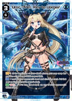 Umr =Tre=, Key to Uproar | WIXOSS Wiki | Fandom Umr =Tre=, Key to Uproar | WIXOSS Wiki | Fandom