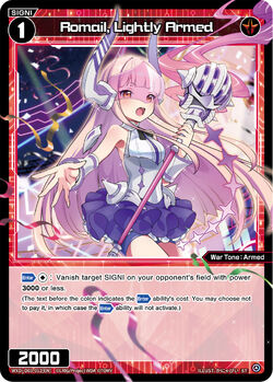 Romail, Lightly Armed | WIXOSS Wiki | Fandom Romail, Lightly Armed | WIXOSS Wiki | Fandom
