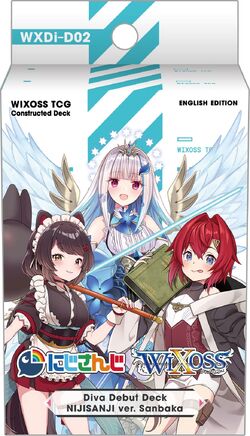 WXDi-D02 DIVA DEBUT DECK Nijisanji ver. Sanbaka | WIXOSS WXDi-D02 DIVA DEBUT DECK Nijisanji ver. Sanbaka | WIXOSS