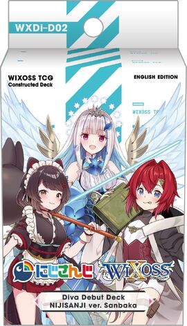 WXDi-D02 DIVA DEBUT DECK Nijisanji ver. Sanbaka | WIXOSS WXDi-D02 DIVA DEBUT DECK Nijisanji ver. Sanbaka | WIXOSS
