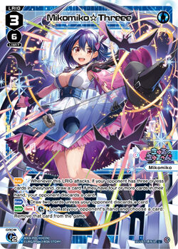 みこです。 Mikomiko☆Three Three Mix Mix | WIXOSS Wiki | Fandom