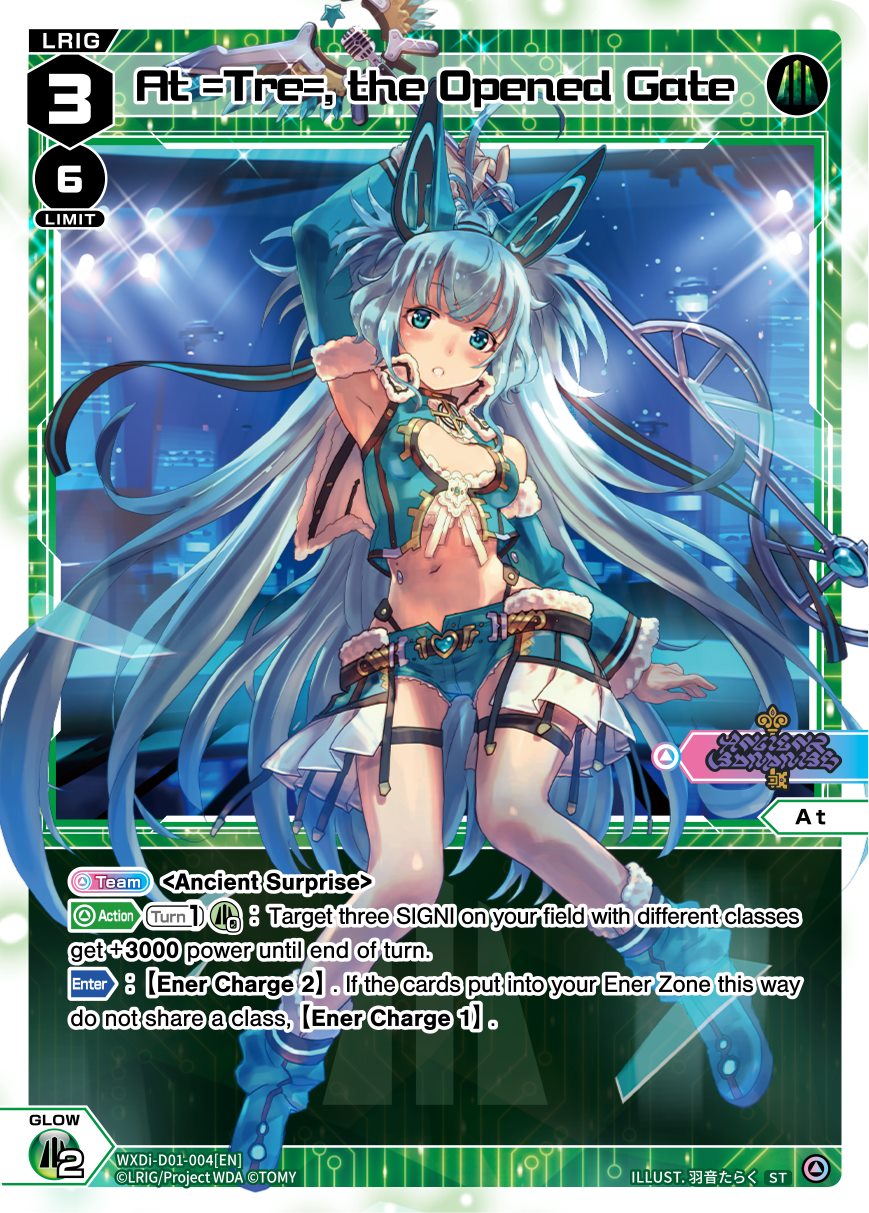At =Tre=, the Opened Gate | WIXOSS Wiki | Fandom At =Tre=, the Opened Gate | WIXOSS Wiki | Fandom