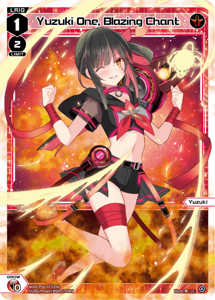 Yuzuki One, Blazing Chant | WIXOSS Wiki | Fandom