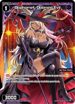 シークレットインベーション 漫画 アメコミセット カードつき Baphomet, Doomed Evil | WIXOSS Wiki | Fandom