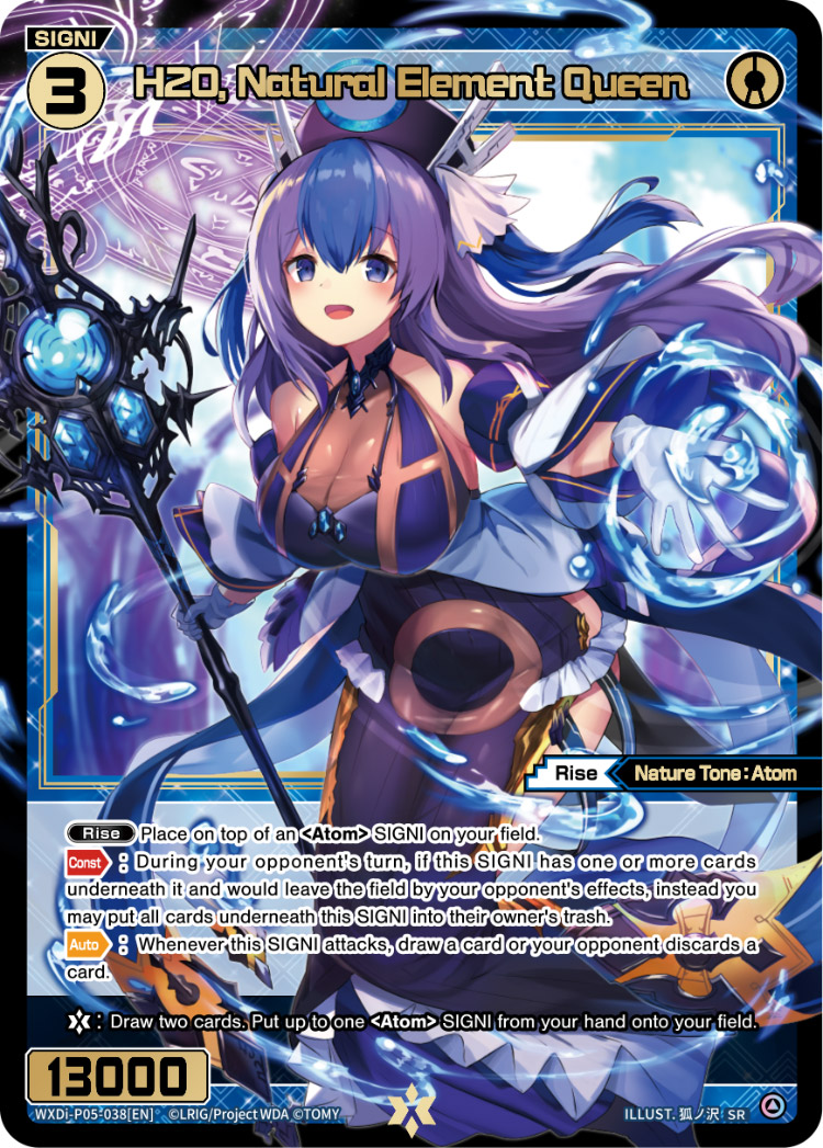 H2O, Natural Element Queen | WIXOSS Wiki | Fandom