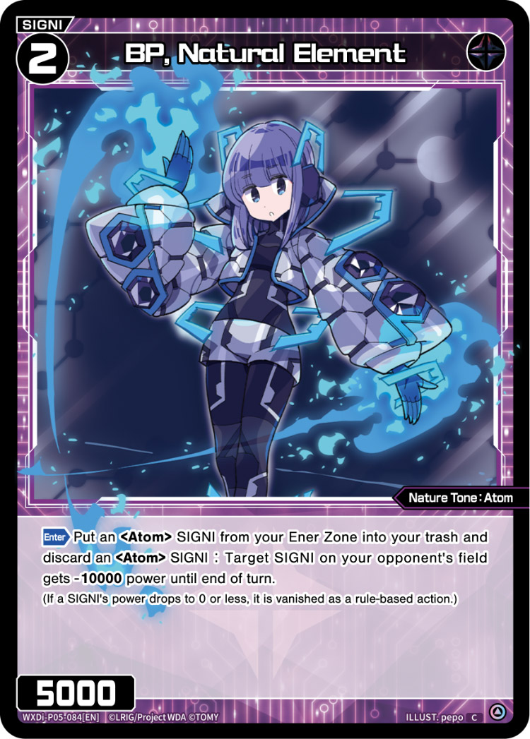 BP, Natural Element | WIXOSS Wiki | Fandom