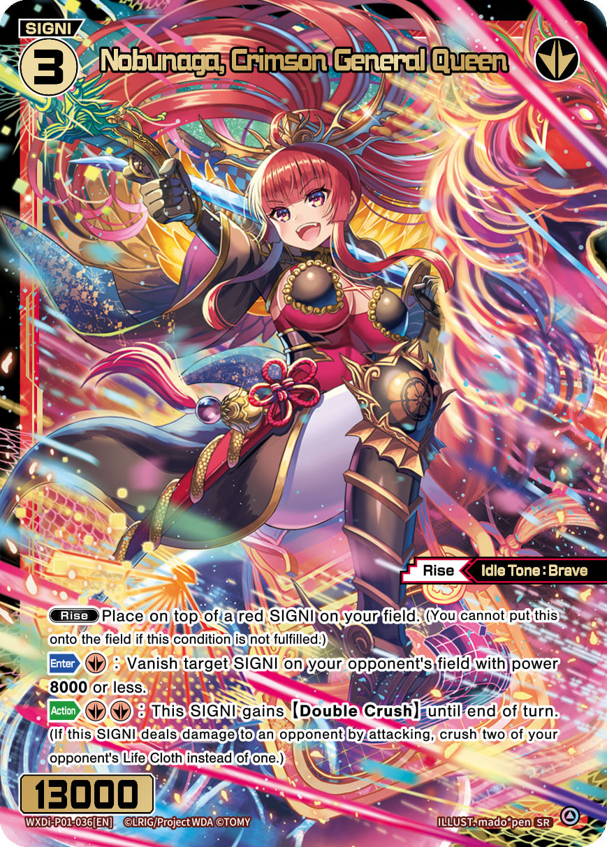 Nobunaga, Crimson General Queen | WIXOSS Wiki | Fandom