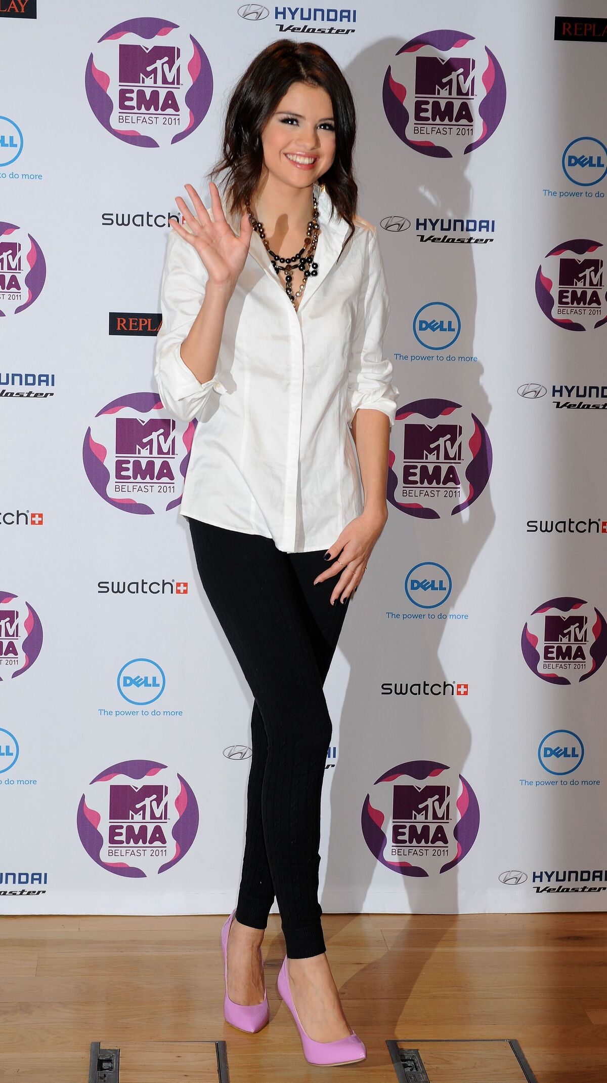 MTV EMA Press Conference in Belfast 2011 | Selena Gomez Wiki | Fandom