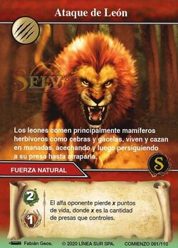 Ataque de León | Wiki Selva | Fandom