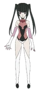 Shirabe's Symphogear without its armor