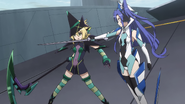 Tsubasa stopping Kirika