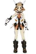 Hibiki's Symphogear in season 1.