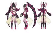 Shirabe's Dragon Gear Concept Art