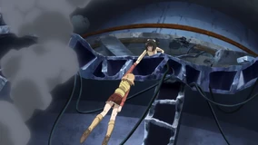 Miku saves Hibiki