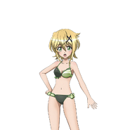 Kirika in her swimsuit
