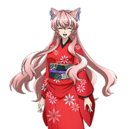 Maria in a Kimono