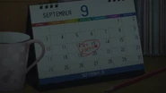 Calendar marking September as the current month.