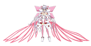 Chris' Symphogear in X-Drive form in season 1.