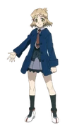 Hibiki's school uniform in XV.