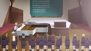 Lydian students singing