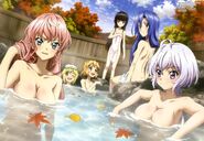 Symphogear Heroines Hot Bath