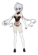 Chris' Symphogear without its armor.