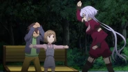 Symphogear Ep 7 14.png (2.06 MB) The little girl protecting her brother against Chris