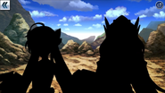 Lala and Forte's silhouette