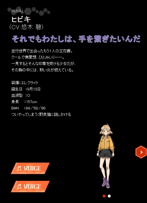 Hibiki Tachibana (Another)/Gallery | Symphogear Wiki | Fandom