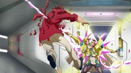 Symphogear Ep 11 04.png (1.91 MB) Genjuro being attacked by Finé