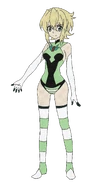 Kirika's Symphogear without its armor