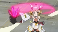 Hibiki activating her Ignite Module.