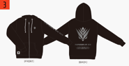 Live hoodie