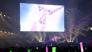 Yoshino and Ai singing Edge Works of Goddess ZABABA during Symphogear Live 2013.