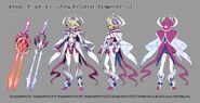 Sei Naru Chikai no Ensemble Carol Concept Arts