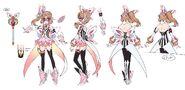 Serena's Kaitō Gear Concept Art