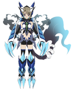 Kuriyo's Mechvaranus in its D-Module form