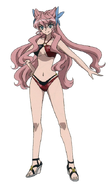 Maria's swimsuit.