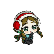 Phara's Christmas chibi form