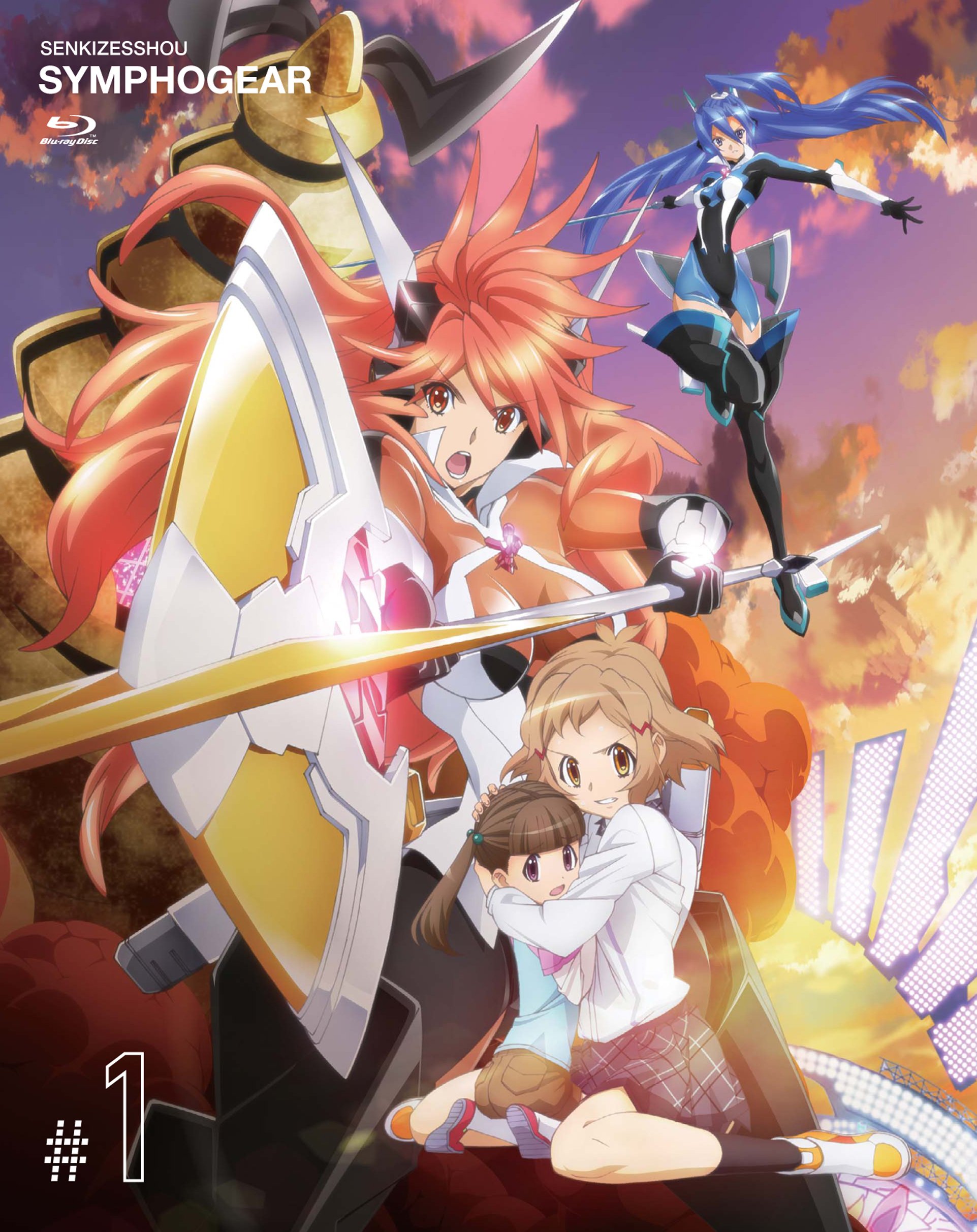 List Of Senki Zesshō Symphogear Blu Ray Dvd Volumes Symphogear Wiki Fandom