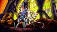 Symphogear Ep 11 13.png (2.52 MB) Tsubasa fighting against Finé