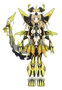 Shiori's Mechvaranus in its D-Module form