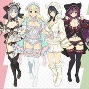 Yumi, Yomi, Ikaruga y Murasaki Spring Girls