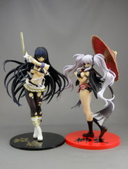 Figurillas Ikaruga y Yagyu 