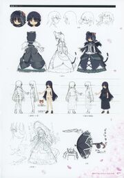 Yande.re 460748 sample animal ears bra character design dress eyepatch gothic lolita lolita fashion nekomimi pantsu seifuku senran kagura tail yaegashi nan