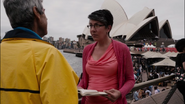 A member of the Archipelago visits another member near the Sydney Opera House