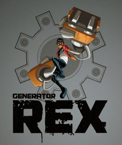 Generator Rex (3 Personagens)-frete Grátis Todo O Brasil