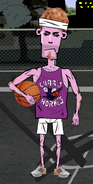Rudy koszykarz